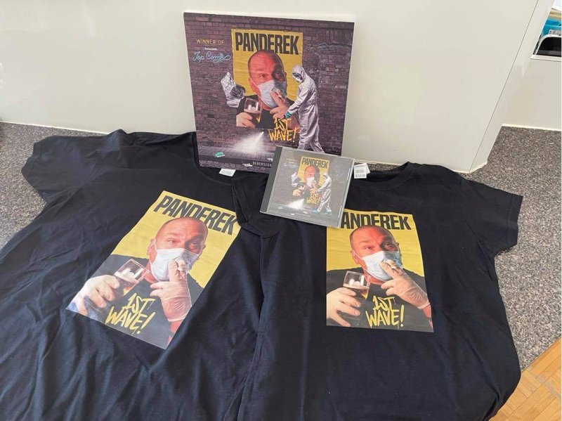 Juno Pack: PANDerek 1st Wave T-Shirt + Autographed CD